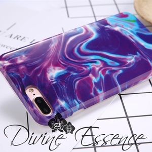 PURPLE PASSION MARBLE IPHONE CASE